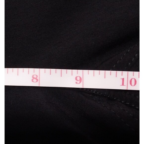 NEW Zac Rachel Womens 12P Pull On Pants Black Stretch Slim Ankle Petite Leggings - Picture 9 of 14